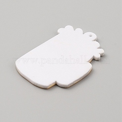 アクリルパーツ  ドリンク  43x29x2mm  穴：1.6mm&nbsp;SACR-CJC0001-21A