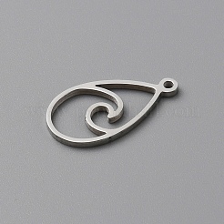 201 Stainless Steel Pendants&nbsp;STAS-WH0033-16