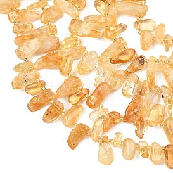 Heated Natural Citrine Beads Strands&nbsp;G-F821-C04-01