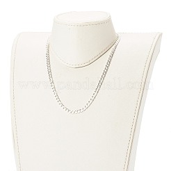 Tarnish Resistant 304 Stainless Steel Curb Chain Necklaces&nbsp;NJEW-JN03555