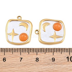 Natural Orange Aventurine Pendants&nbsp;GG-CBA4809-03G