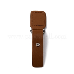 PU Imitation Leather Sew on Toggle Buckles&nbsp;FIND-WH0114-35B