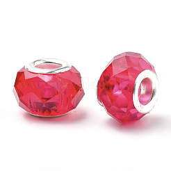 Acrylic European Beads&nbsp;GPDL-S040-M