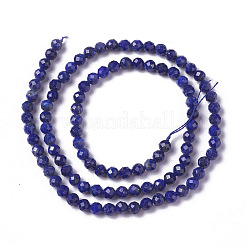 Natural Lapis Lazuli Beads Strands&nbsp;G-F596-15-3mm
