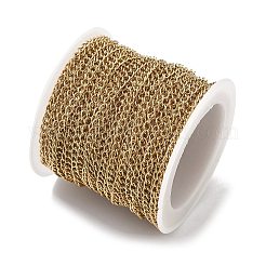 304 Stainless Steel Curb Chains&nbsp;CHS-K018-30G