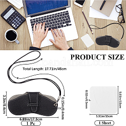 1Pc PU Leather Eyeglasses Strap with Bag&nbsp;AJEW-CN0002-62D