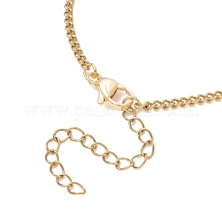 Adjustable 304 Stainless Steel Curb Chain Slider Bracelets&nbsp;BJEW-JB13289
