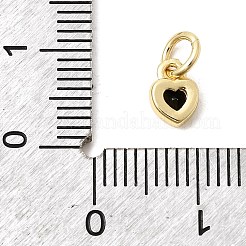 Brass Cubic Zirconia Charms&nbsp;KK-G554-02C-05