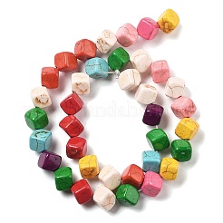 Synthetic Turquoise Beads Strands&nbsp;G-B140-B01-02