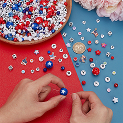 Independence Day Theme DIY Making Findings Kits&nbsp;DIY-PH0028-93