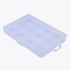 Rectangle Polypropylene(PP) Bead Storage Container&nbsp;CON-N011-049