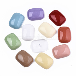 Mixed Opaque & Transparent Resin Beads&nbsp;RESI-T048-06