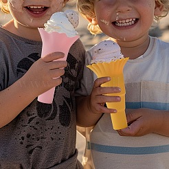 Silicone Ice Cream Cone Ice Pop Holder Sets&nbsp;DIY-CJC0006-20