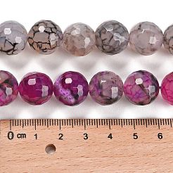 Natural Dragon Veins Agate Beads Strands&nbsp;G-L595-A04-02