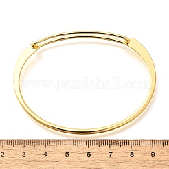 Brass Bangles&nbsp;BJEW-K153-02G