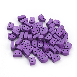 Spray Painted Alloy Multi-Strand Links&nbsp;PALLOY-G268-I-M