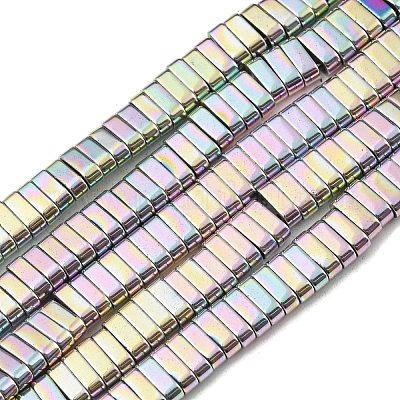 Electroplated Non-magnetic Synthetic Hematite Beads Strands&nbsp;G-C106-B02-04A-1