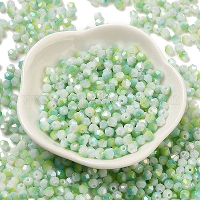 Two Tone Baking Paint Glass Seed Beads&nbsp;SEED-C004-03E-1