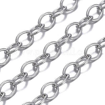 Brass Cable Chains&nbsp;CHC024Y-NFK-1