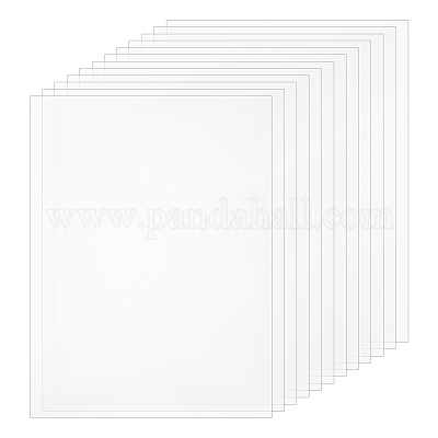 PET Plastic Sheets&nbsp;LS-DIY-WH0349-498-1