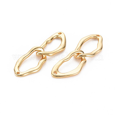 Brass Connector Charms&nbsp;KK-S364-001-1