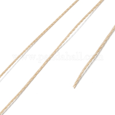 Round Waxed Polyester Thread String&nbsp;YC-D004-02C-138-1