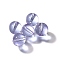 K9 Glass, Imitation Austrian Crystal Beads, Round, Lilac, 7.5x8mm, Hole: 1.4mm