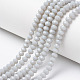 Opaque Solid Color Glass Beads Strands&nbsp;EGLA-A034-P6mm-D15-1