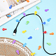 30Pcs Nylon Hook and Loop Cable Labels&nbsp;FIND-SP0004-89D-5