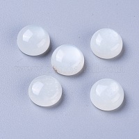 天然ホワイト ムーンストーン カボション  半円/ドーム  10x5mm&nbsp;G-L541-01C-10mm