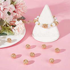 20Pcs Brass Filigree Beads&nbsp;KK-BBC0010-69