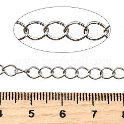 Tarnish Resistant 304 Stainless Steel Curb Chains&nbsp;CHS-S007-001