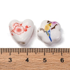 手作りの陶器ビーズ  混合形状  ミックスカラー  8~10x8~10x4~10.5mm  穴：2~3mm  約116個/セット&nbsp;PORC-XCP0001-007