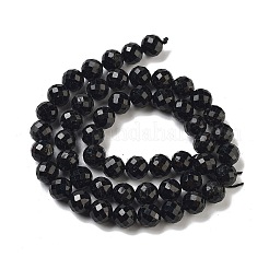 Natural Black Tourmaline Beads Strands&nbsp;G-B088-C06-08