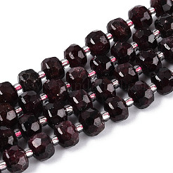 Natural Garnet Beads Strands&nbsp;G-N327-08A-03