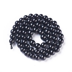 Natural Black Spinel Strands&nbsp;G-O183-07-10mm