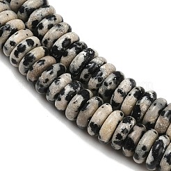 Natural Dalmatian Jasper Beads Strands&nbsp;G-Q159-B37-01