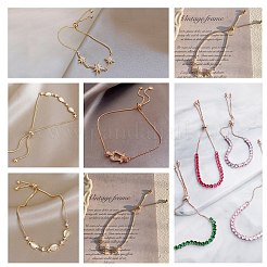 Tarnish Resistant 304 Stainless steel Chain Bracelet Making&nbsp;STAS-F118-P