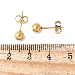304 Stainless Steel Stud Earrings for Women&nbsp;EJEW-E603-06A-G