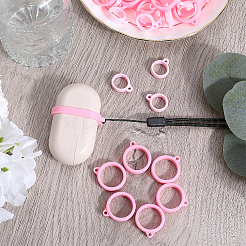 60Pcs 2 Style Silicone Pendant&nbsp;SIL-GF0001-43E