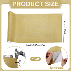 Glitter Polyester Wall Stickers&nbsp;AJEW-WH0752-024B