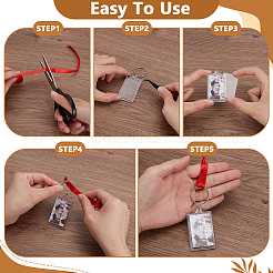 Plastic Photo Frame Keychain&nbsp;KEYC-GA0001-46
