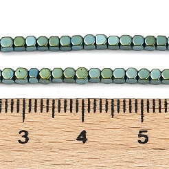Electroplate Non-magnetic Synthetic Hematite Beads Strands&nbsp;G-I175-09F
