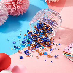 DIYビーズジュエリー作りの検索キット  サドルブラウン  2~6mm  約25~33 G /袋&nbsp;DIY-TAC0009-10G