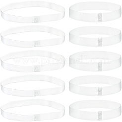 20Pcs Transparent Silicone Shoelace&nbsp;FIND-SP0005-29