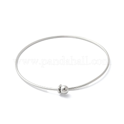 304 Stainless Steel Bangles for Women&nbsp;BJEW-C088-02P