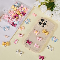 54Pcs 9 Styles Translucent Frosted Resin Cabochons&nbsp;CRES-SC0002-62