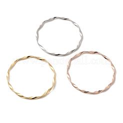 3Pcs 3 Colors 304 Stainless Steel Twisted Bangles Sets for Women&nbsp;BJEW-L610-27M