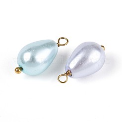 Pearlized Glass Pearl Pendants&nbsp;STAS-N110-16G