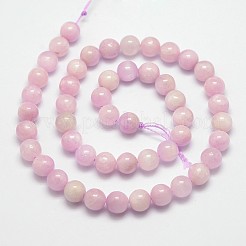 Natural Kunzite Beads Strands&nbsp;G-D856-03-8mm